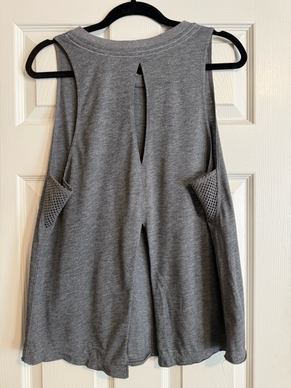 FP Movement by Free People Gray Mesh-Side Athletic Tank - Picture 2 of 3